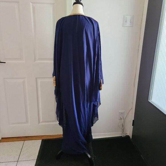 Blue Caftan Jebba Abaya - Picture 2 of 2